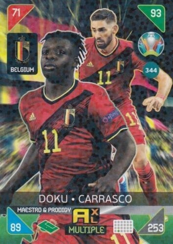 Carta Adrenalyn Xl Euro 2020 Kick Off / Belgica Multiple