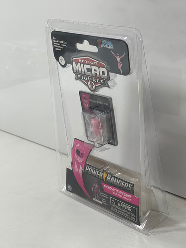 Power Rangers Ranger Rosa Worlds Smallest Hasbro 2021 (Usado)