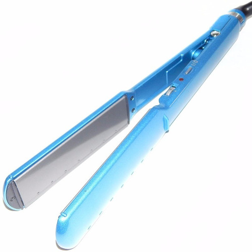 Imagen 7 de 10 de Planchita de pelo BaBylissPRO Nano Titanium 2073 BABNT2073T azul 220V