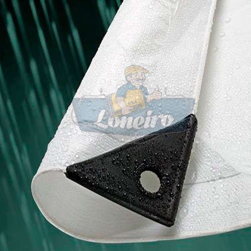 Imagem 2 de 8 de Lona 3x4 Branca Proteção Multi Uso Toldo Gazebo 300 Micras