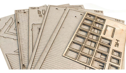 Kits De Modelo De Construcción De Arquitectura A Estilo E