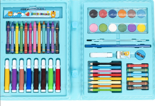 Set Kit Colores Juego Arte/dibujo Creativo Infantil -68 Pcs