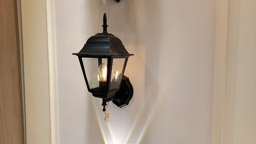 Lámpara Farol De Pared Para Exteriores Diseño Classic