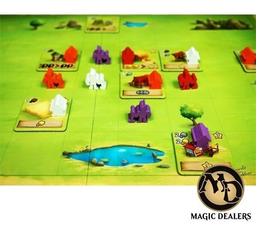 Imagen 8 de 11 de Little Town - Iello - Bureau De Juegos - Juegos De Mesa