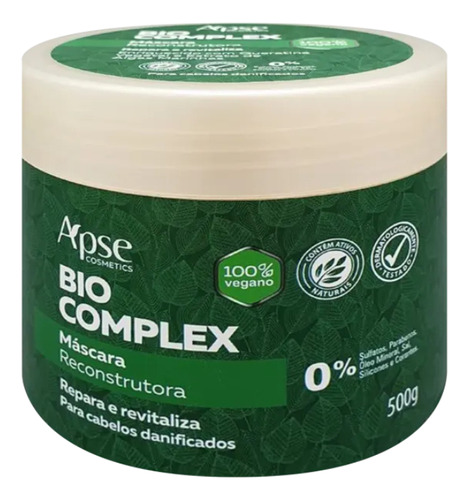 Mascara Bio Complex Reconstrução Apse 500g