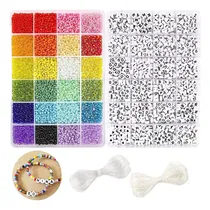 Comprar Pulseras De Perlas De Vidrio, Collares, Rollos De Cuentas, 1