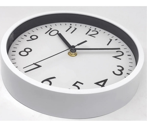 Imagen 4 de 4 de Reloj Pared Mural Redondo 19cm