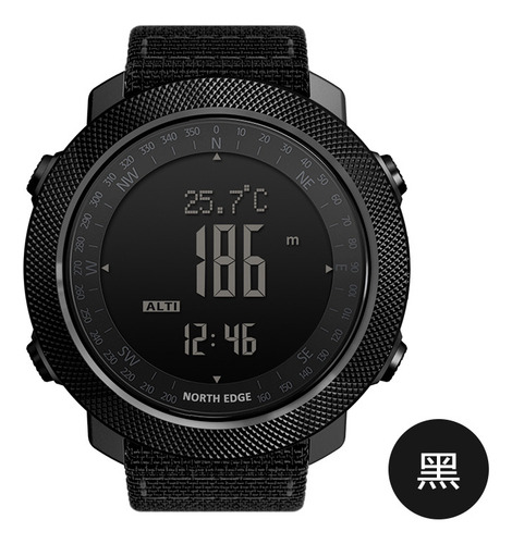 Reloj Inteligente Apache Negro (deportes Al Aire Libre, Impermeable), Altura