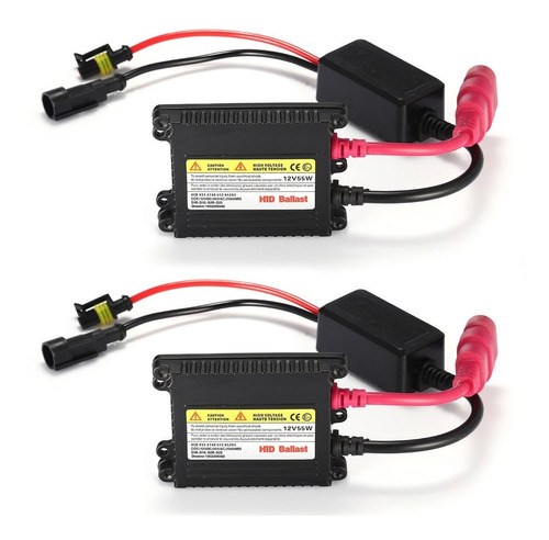 2 X 55w Vatios Dc Digital Repuesto Hid Slim Balastro Xenon C