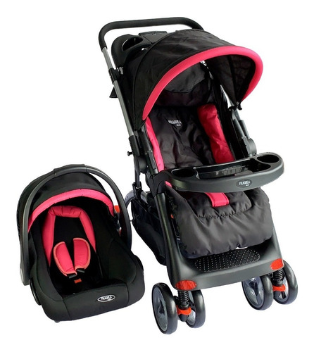 Coche Para Bebé Travel System Fácil Cerrado Fragola Kids