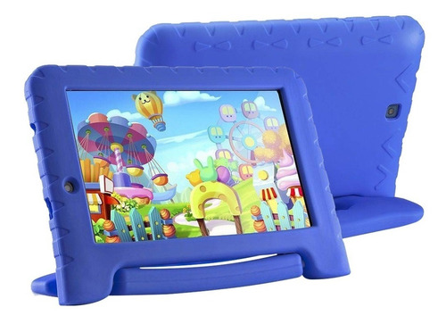 Tablet Multilaser Kids Pad Plus Azul Infantil Nb278