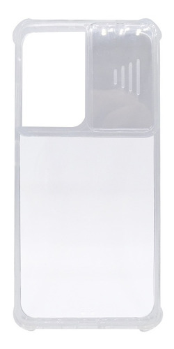 Carcasa Para Samsung S21 Ultra Tapa Camaras Clear + Hidrogel Color Transparente