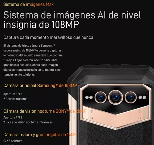 Doogee V Max combina la batería más grande (22000 mAh) y el chip más potente