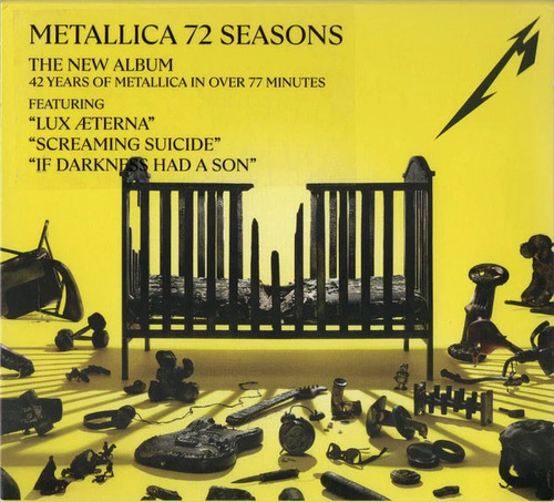 Metallica - 72 Seasons - Cd Original Edc Europea Nuevo