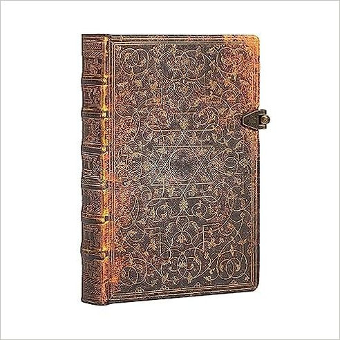 Libro Libreta Grolier Ornamental Grolier Mini Con Lineas