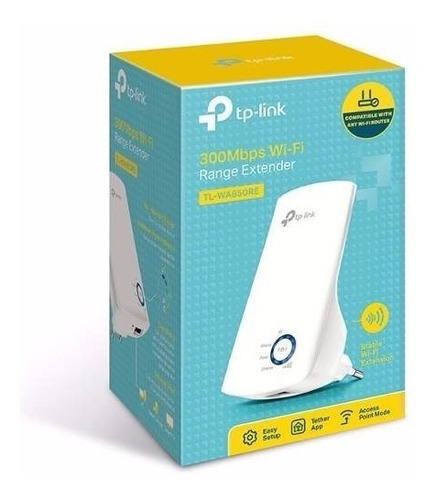 Repetidor Sinal Tp-link Wa850re Ampliador Melhora Sinal Wifi