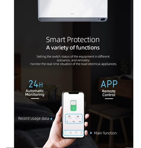 Disjuntor Wifi 2 Polos 25a Monitor Energia Alexa Google Home