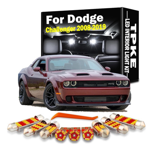 Kit Iluminación Led Interior Dodge Challenger 2015 2022