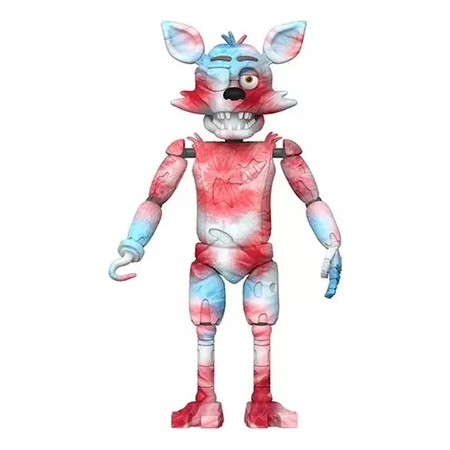Tie Dye Foxy Five Nights At Freddys Funko Mu eco Articulado