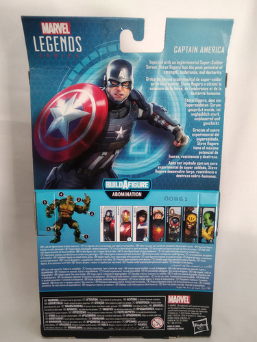 Imagen 2 de 2 de Capitan America Marvel Legends Gamerverse