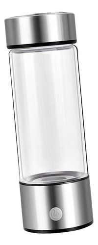 Botella De Agua De Hidrógeno 420ml Generador De Agua Plata
