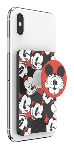 Carteira Popsockets Popwallet+ Mickey Face Pattern Suporte