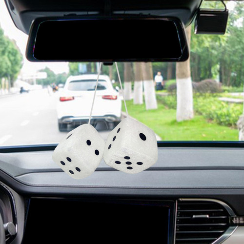 Adornos Colgantes Felpa Dados Coche Colgante Para Ventana
