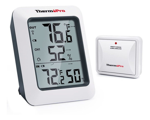 Termmetro Humedad Monitor Con Indicador De Temperatura Y Med