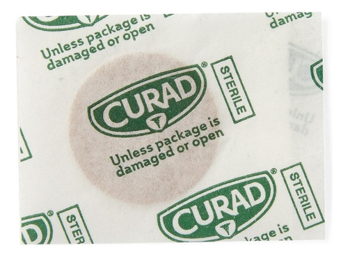 Curitas Redondas 2.2 Cm Curad Medline Esteril 400 Pz