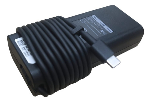 Fonte Carregador Para Dell La65nm190 Lps Type C 65w Dpn039hc Preto