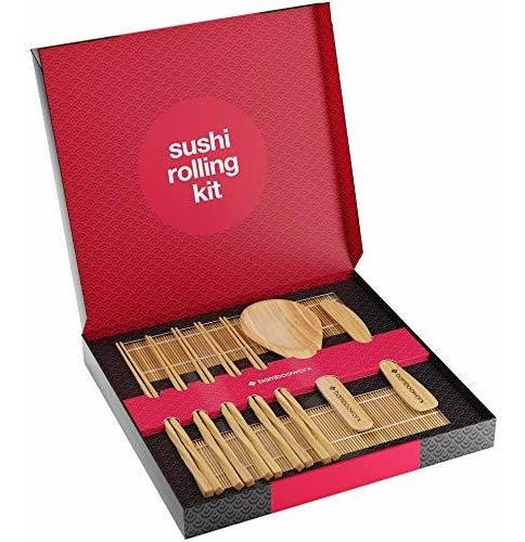 Bambooworx Kit De Utensilios De Sushi