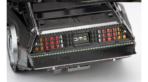 Delorean - Rompecabezas 3d Metal Model (Usado)