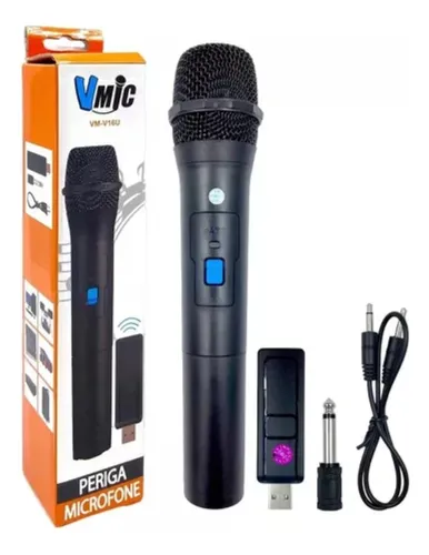 Micrófono Karaoke Inalámbrico Vm-v16u Alta Resolución