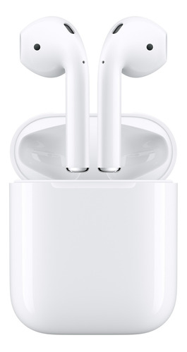 Auriculares in-ear inalámbricos Apple AirPods with charging case (1st generation) MMEF2 blanco