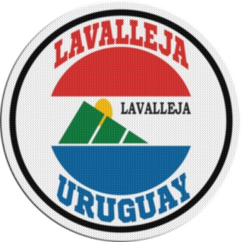 Parche Circular Escudo Uruguay Lavalleja