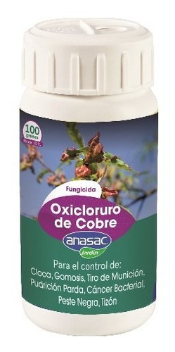 Oxicloruro De Cobre 100 Gr Anasac