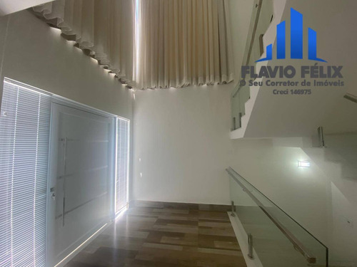 Imagem 2 de 15 de Casa A Venda Condomínio Real Park Arujá Com 3 Suítes E 6 Vagas - 735
