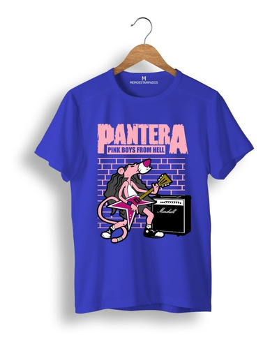 Remera: Pantera Rosa Memoestampados