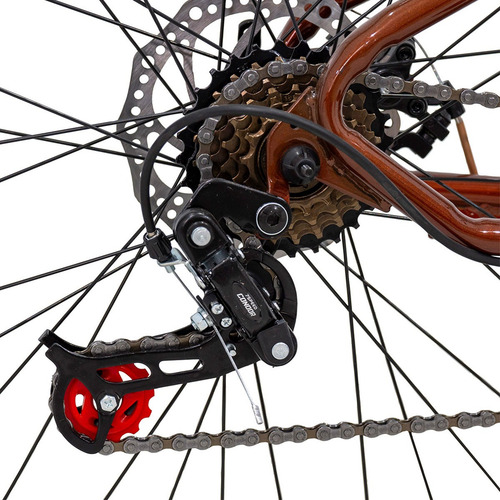 Bicicleta Ghost Hawk Rodada 26 Café Cobre De Montaña Tamaño del cuadro L