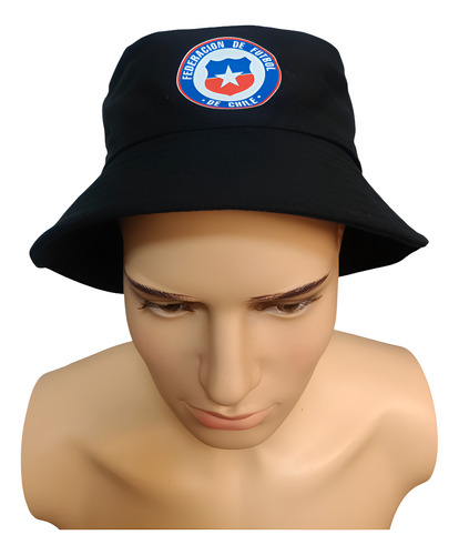 Gorro Selección Chile Pescador Bucket Hat Algodón