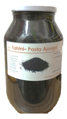 10 Piezas Tahini Pasta Ajonjoli Molido Negro Puro 900 Gr C/u