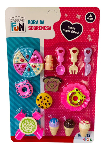 Kit Hora Da Sobremesa - Creative Fun Multikids