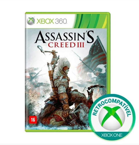 Assassins Creed Iii 3 -  Xbox 360 / Xbox One - Mídia Física