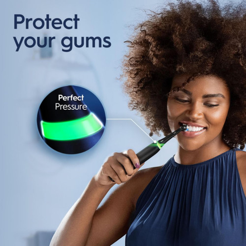 Cepillo De Dientes Eléctrico Recargable Con 2 Cabezales Y Es Color