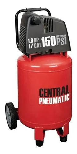17 gallon central pneumatic outlet air compressor