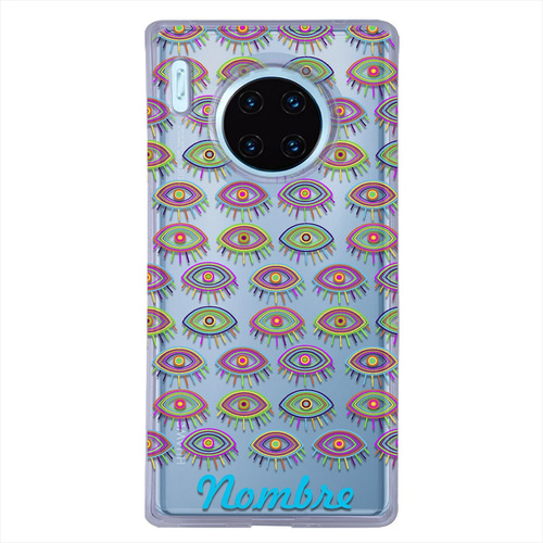 Funda Para Huawei Ojo Turco Personalizada Con Tu Nombre