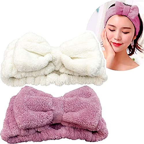 Jseng Microfiber Bowtie Headbands, Extrame Soft, 198m8