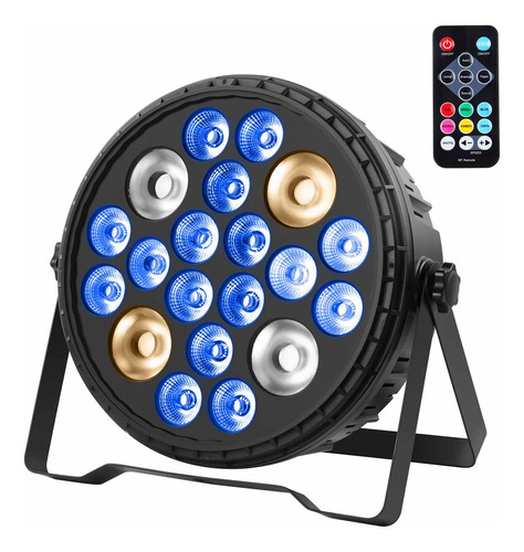 Cañón De Leds 16x1 Par Rítmico Multicolor Fiestas