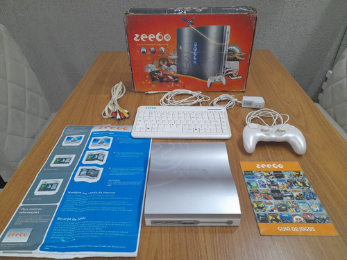 Video Game Raro Tectoy Zeebo Na Caixa Completo Funcionando