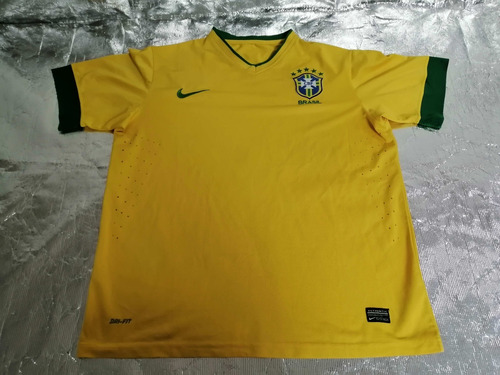 Jersey Seleccion Brasil 2013 Eliminatorias Talla Xl Futbol 